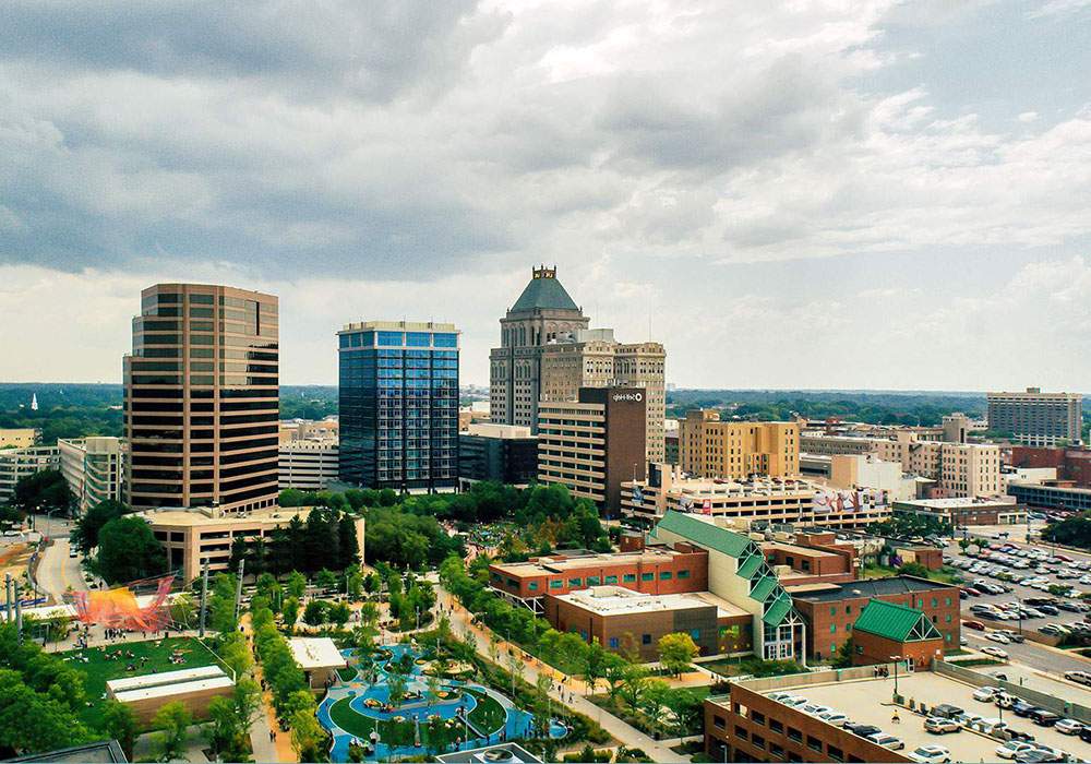 Downtown Greensboro, NC — Gate City real estate and neighborhoods