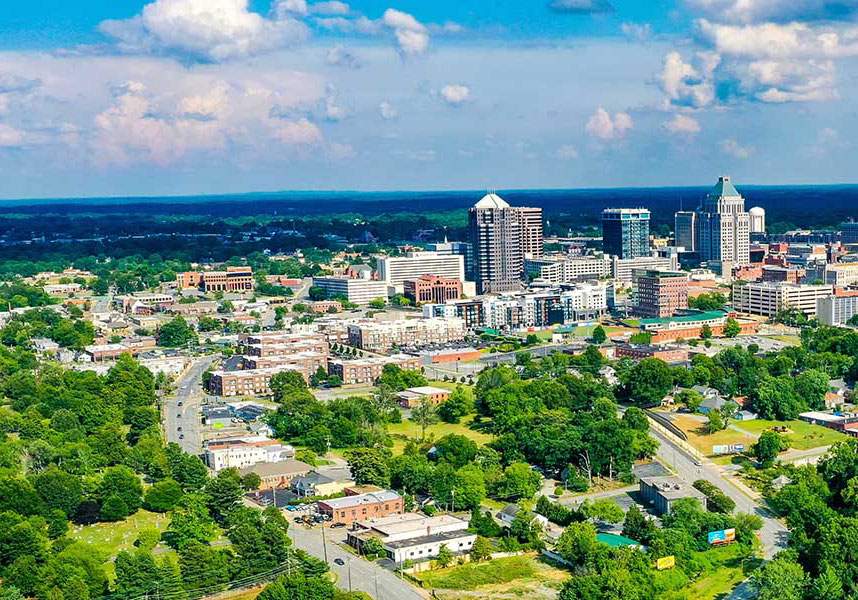 Established neighborhood in Lewisville, NC — Forsyth County suburb near Winston-Salem
