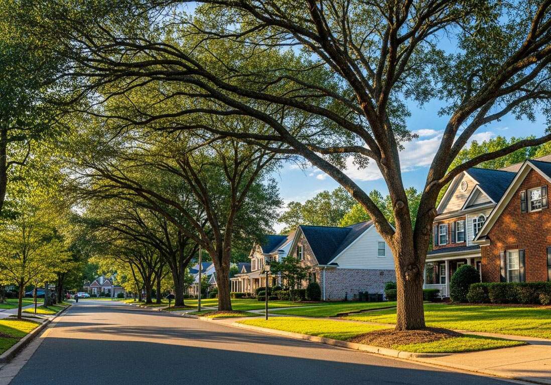 Spacious homes and lots in Oak Ridge, NC near Greensboro